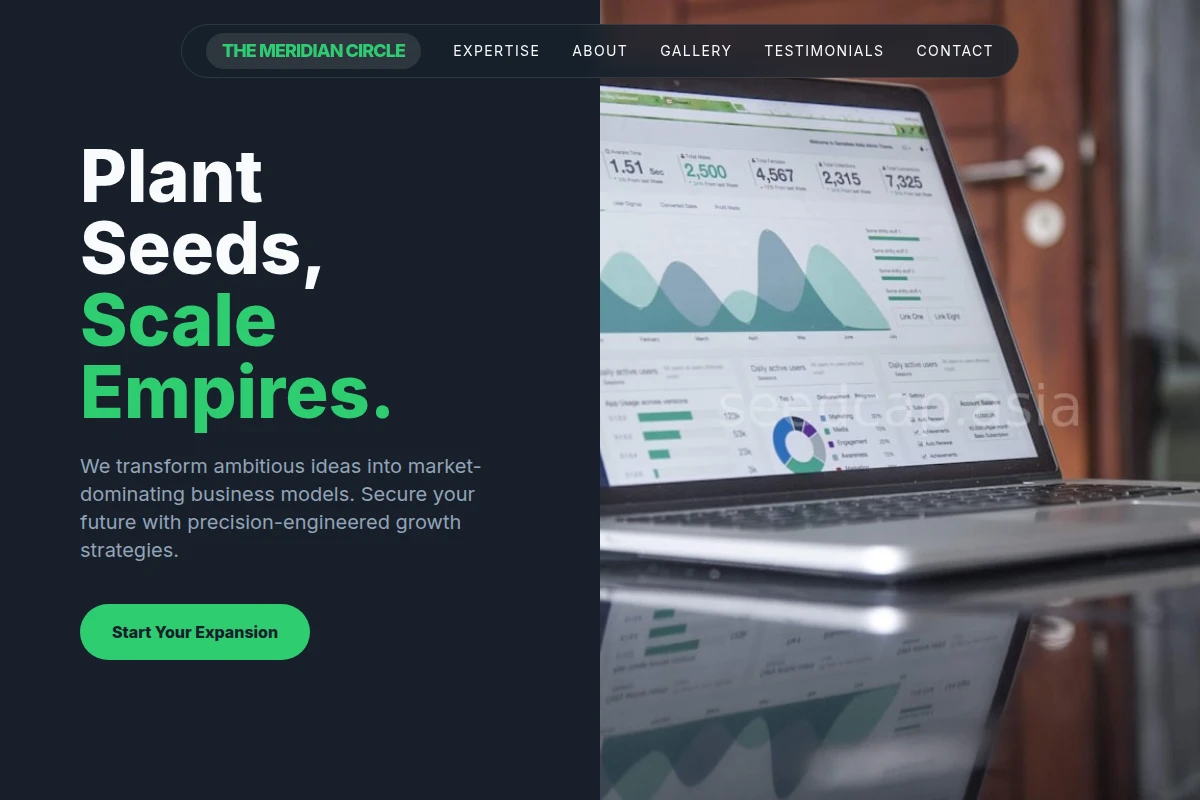 Premium Venture Capital Website Design