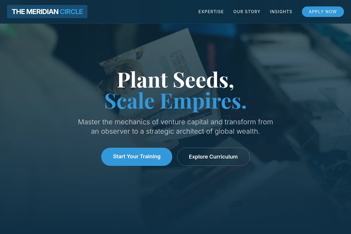 Venture Finance Education